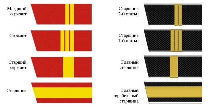 Изменения в значении и структуре звездных погонов