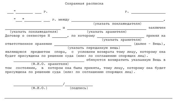 Требования и правила составления документа