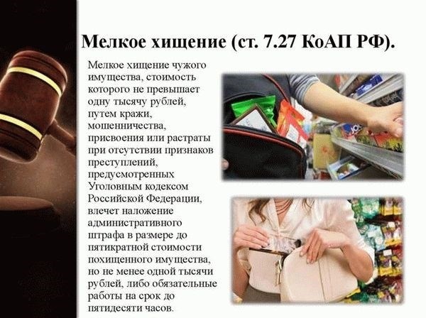 Чем отличается кража от мелкого хищения