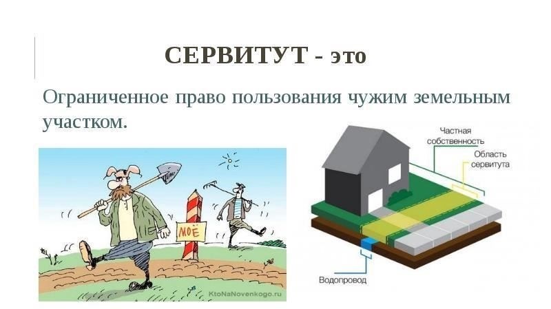 Юридическое определение сервитута по российскому законодательству