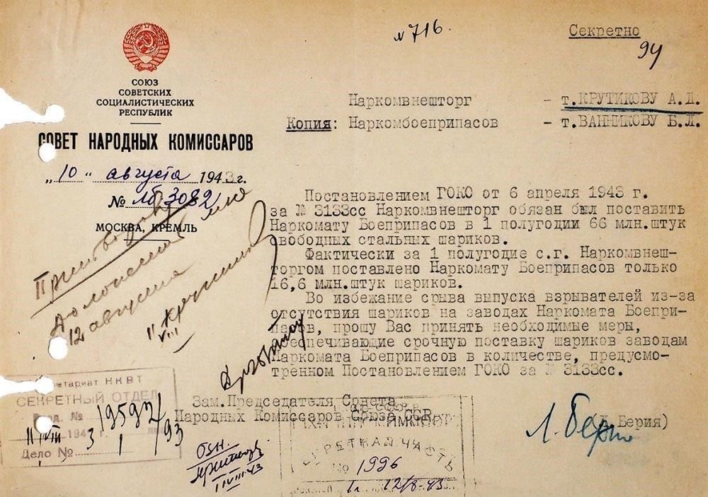 Как засекречивались самые секретные документы в СССР?