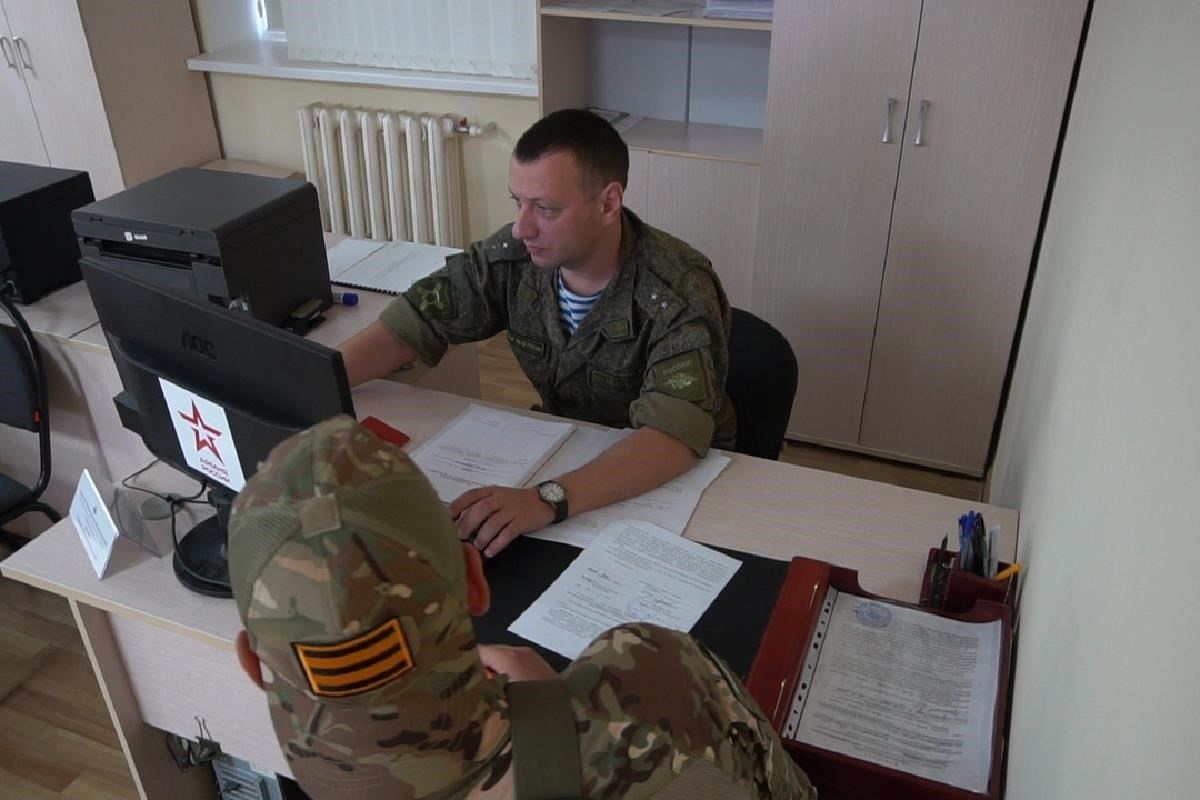 Процесс набора солдат по контракту в Ставропольском крае