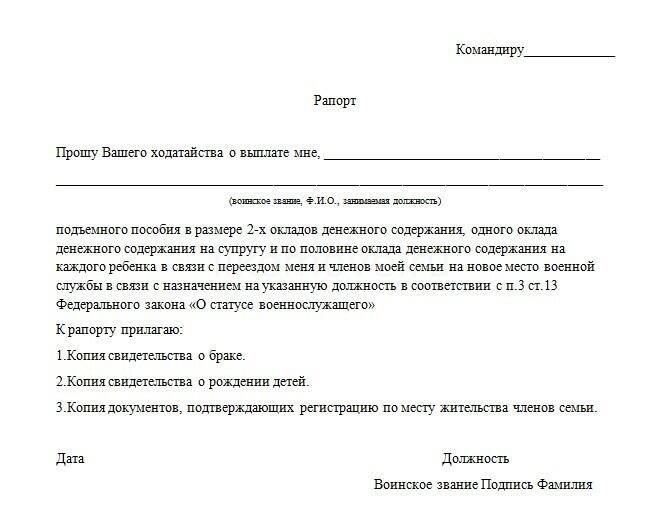 Запрос должен быть подан в соответствующее подразделение или командиру, в зависимости от структуры службы.